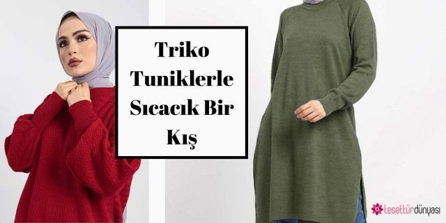 Triko Tuniklerle Sıcacık Bir Kış