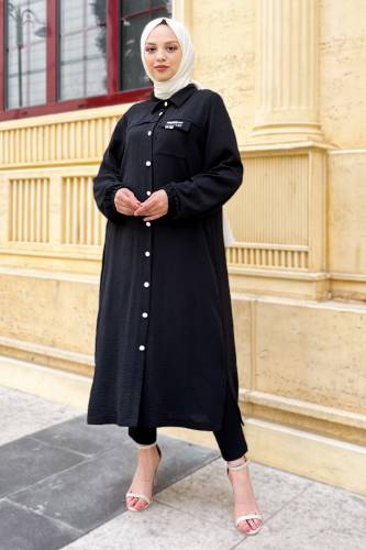 Arma Detaylı Ayrobin Kap TSD220816 Siyah 