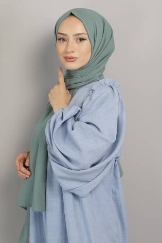 Ayrobin Şal S011 Mint Yeşili - Tesettür Dünyası (1)
