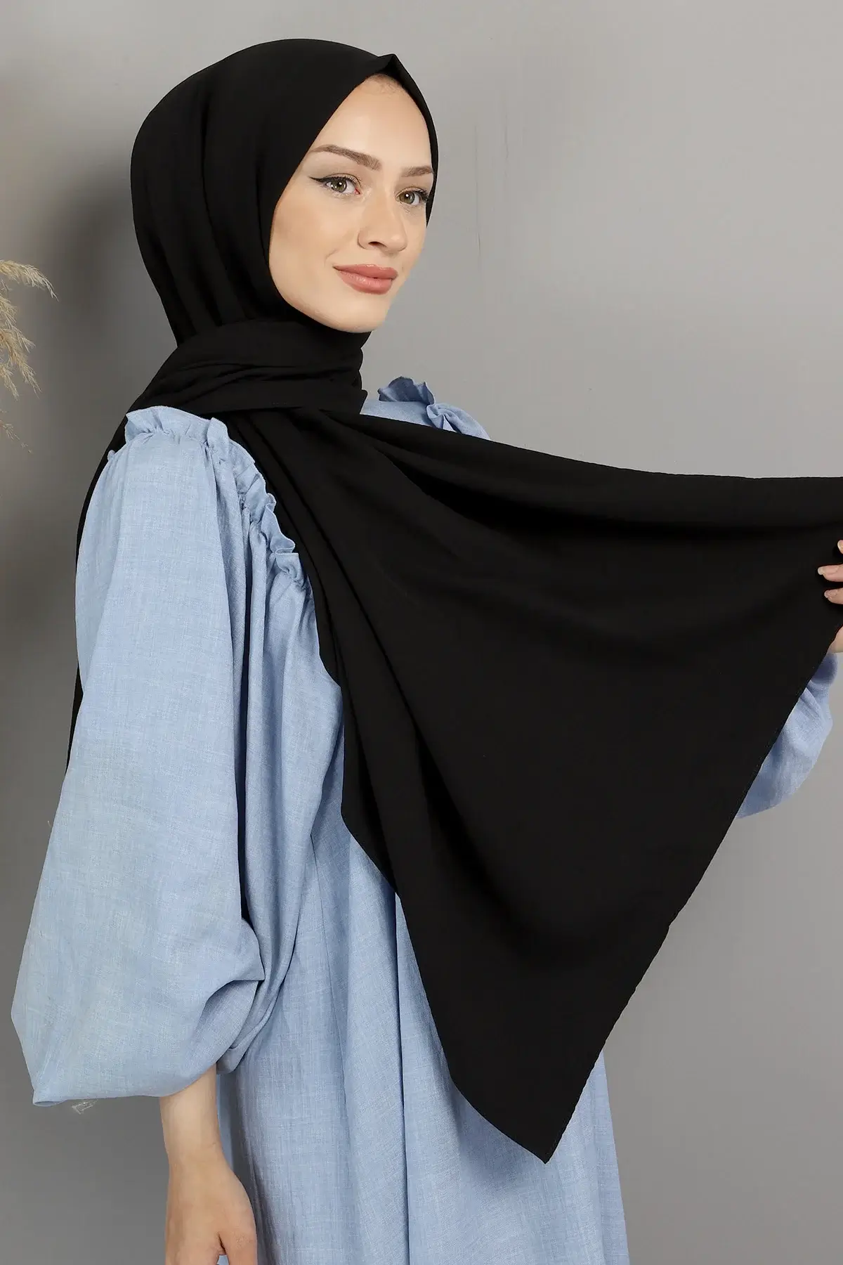 Ayrobin Şal S011 Siyah 