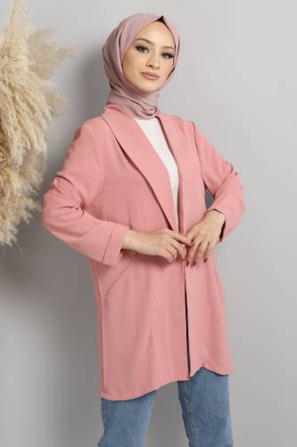 Ayrobin Yazlık Ceket TSD220638 Pudra 