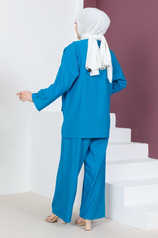 Ceketli Takım TSD230537 Mavi - 5