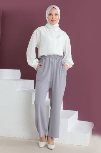 Cepli Ayrobin Pantolon TSD230506 Gri 