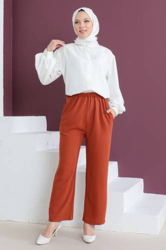 Cepli Ayrobin Pantolon TSD230506 Kiremit 