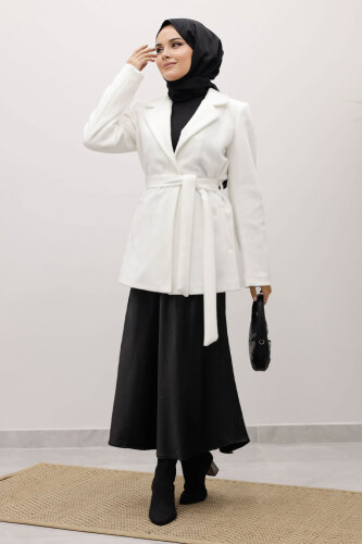 Cepli Fox Kaban TSD250236 Beyaz - 5