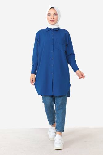 Cepli Tunik TSD230903 Saks Mavisi 
