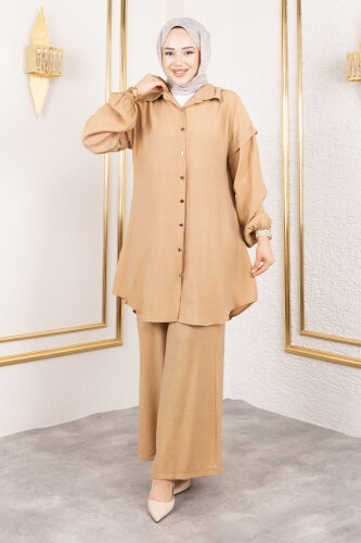 Çilek İkili Takım TSD250183 Camel - 3