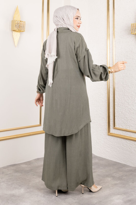 Çilek İkili Takım TSD250183 Haki - 5