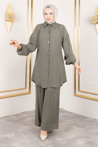 Çilek İkili Takım TSD250183 Haki - 3