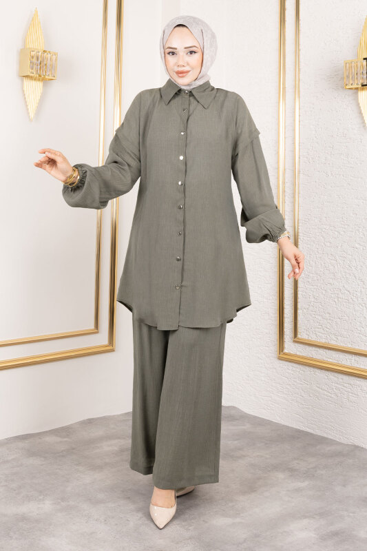 Çilek İkili Takım TSD250183 Haki - 3