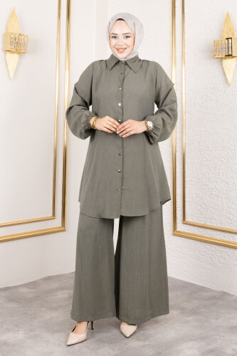 Çilek İkili Takım TSD250183 Haki - 4