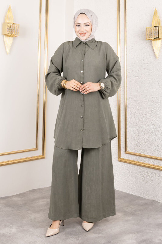 Çilek İkili Takım TSD250183 Haki - 4