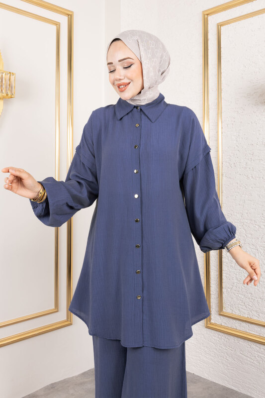 Çilek İkili Takım TSD250183 İndigo - 2