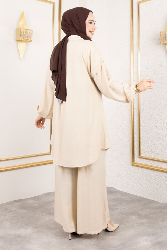 Çilek İkili Takım TSD250183 Taş Rengi - 5