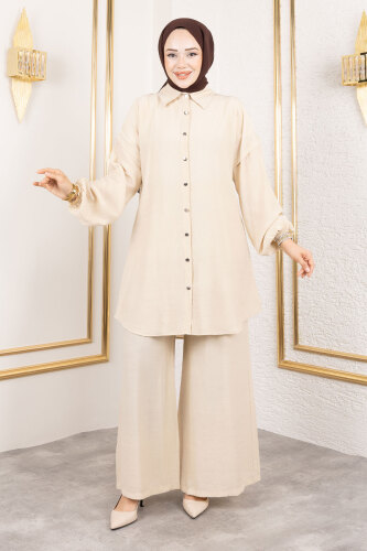 Çilek İkili Takım TSD250183 Taş Rengi 