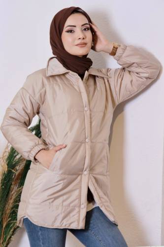 Çıtçıt Detaylı Mevsimlik Mont TSD221108 Bej 