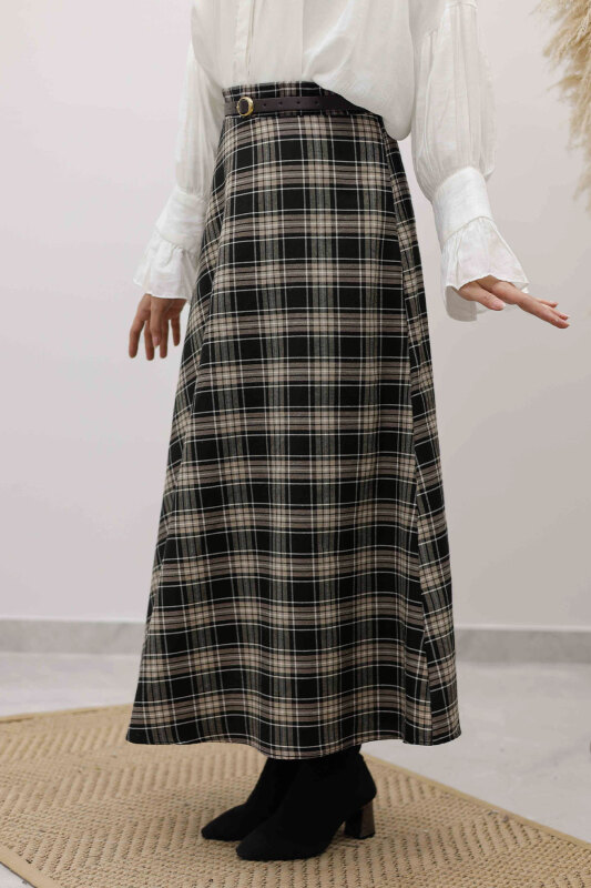 Ekose Etek TSD260102 Bej - 2