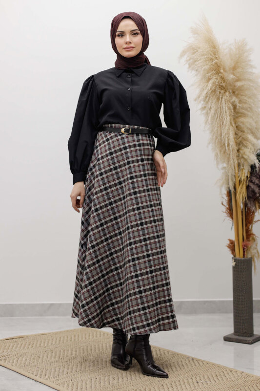 Ekose Etek TSD260102 Gri - 5