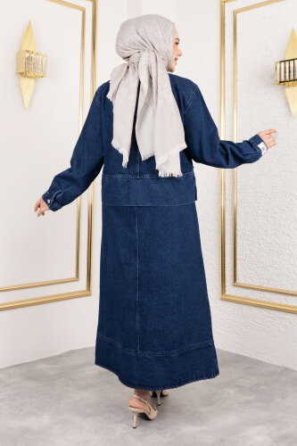 Lavin Etekli Kot Takım TSD250146 Koyu Mavi - 5