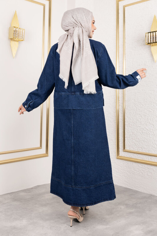 Lavin Etekli Kot Takım TSD250146 Koyu Mavi - 5