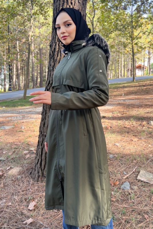 Fleto Cepli Mont TSD220914 Haki - 4