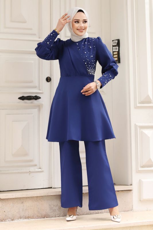 İnci Detaylı İkili Krep Takım TSD240303 - 4