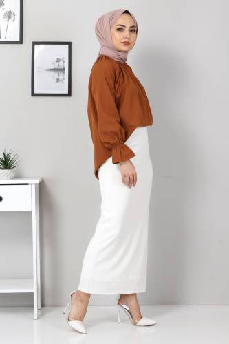 Kalem Etek TSD00291 Beyaz - Tesettür Dünyası (1)