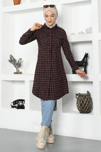 Kareli Oduncu Gömlek TSD221014 Siyah 