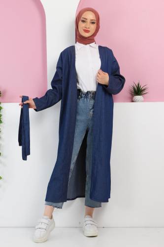 Kot Kimono TSD220342 Koyu Mavi 