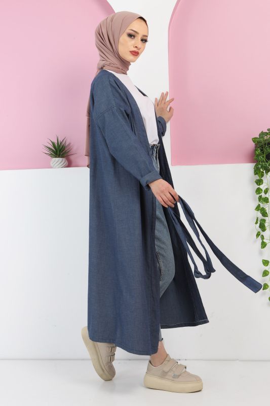 Kot Kimono TSD220342 Mavi - 2