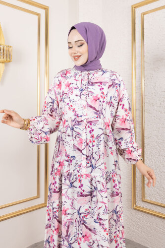 Lamia Elbise TSD250211 Lila - 2