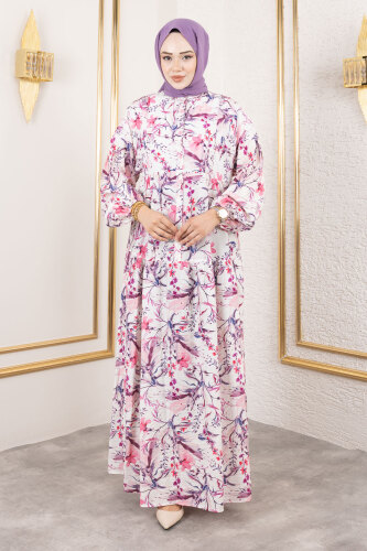 Lamia Elbise TSD250211 Lila - 3