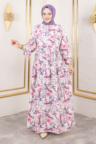 Lamia Elbise TSD250211 Lila - 4