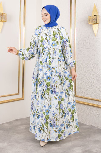 Lamia Elbise TSD250211 Mavi 