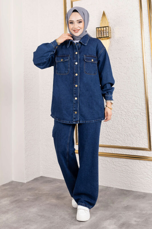 More Denim Takım TSD250101 Koyu Mavi - 4