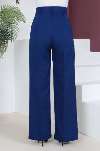 Palazzo Pantolon TSD230532 Saks Mavisi - 5