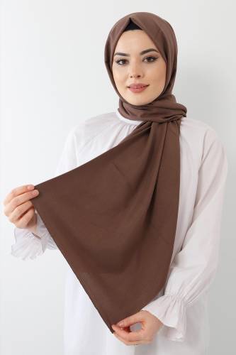 Pamuk Cazz Şal S009 Kahverengi 