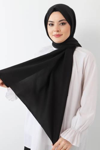 Pamuk Cazz Şal S009 Siyah 