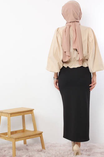 Pencil Skirt TSD0291 Black - 5