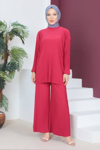 Piliseli İkili Takım TSD230518 Fuşya 