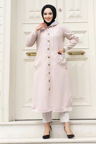 Ribanalı Trençkot TSD240307 