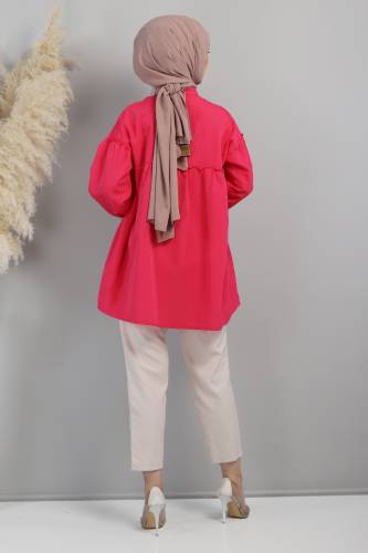Robalı Tunik TSD1338 Fuşya - 4