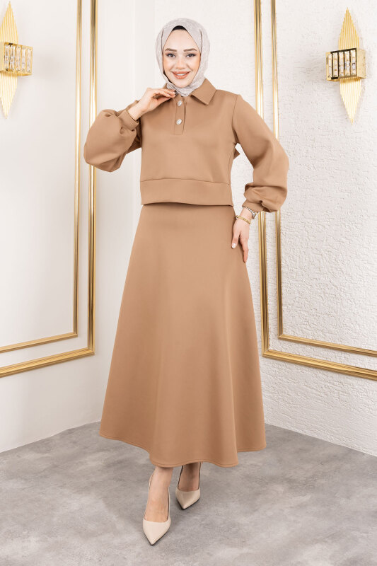 Scuba Etekli Takım TSD250131 Camel - 1