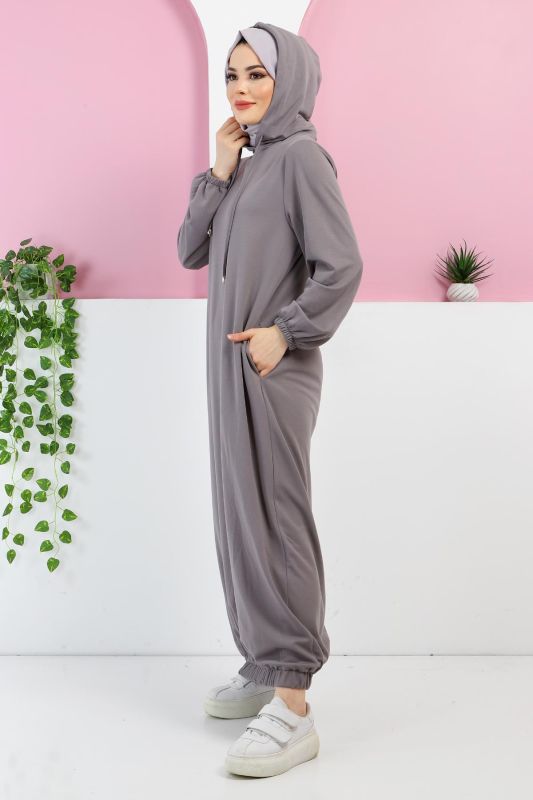 Spor Elbise TSD220405 Gri - 3