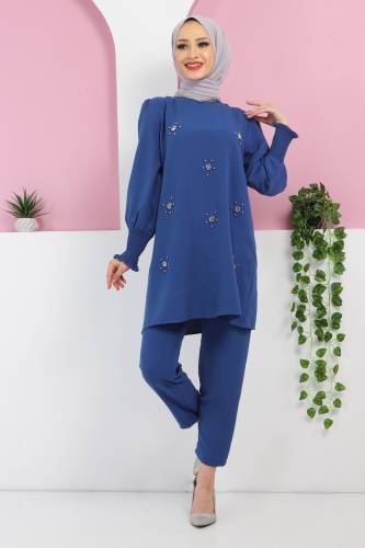 Taşlı Takım TSD220424 İndigo 
