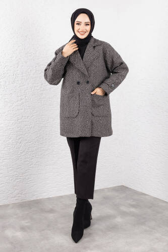 Torba Cepli Kolu Apolet Detaylı Kaban TSD240954 Vizon 