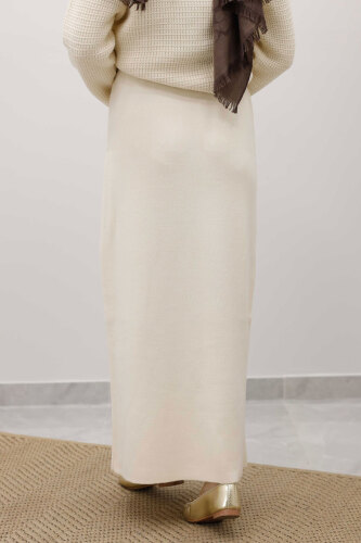 Triko Etek TSD250242 Bej - 4