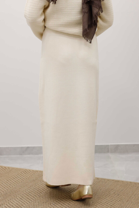 Triko Etek TSD250242 Bej - 4