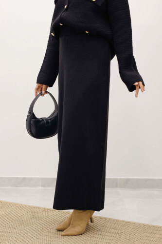 Triko Etek TSD250242 Siyah - 2